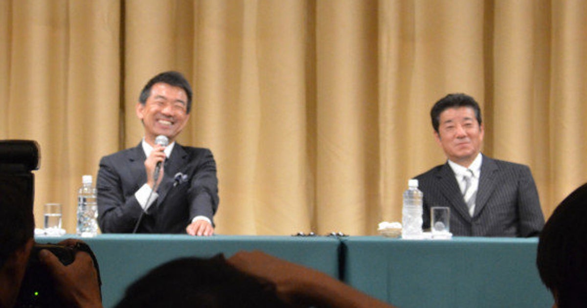 橋下 徹氏 笑顔で引退表明 大変幸せな7年半 本当に悔いがない 会見詳報 ハフポスト