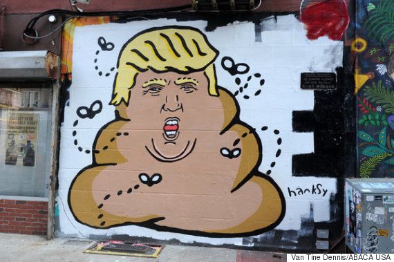 トランプ大統領に物申す 世界各地の壁画アートは訴える 画像集 ハフポスト