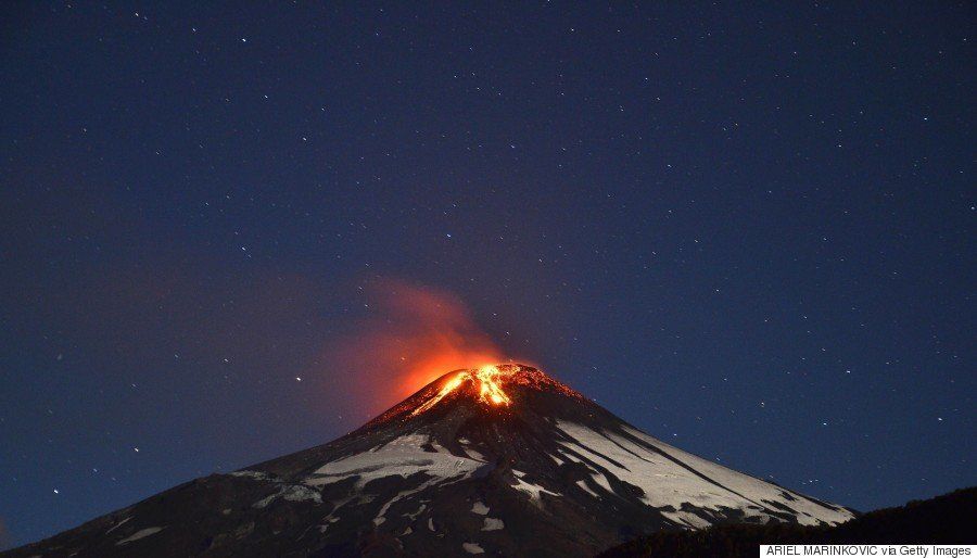 ビジャリカ山が大噴火 チリで3000人以上避難 画像 ハフポスト
