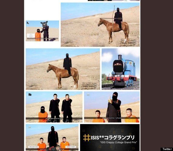 イスラム国 湯川遥菜さんらの動画のコラージュが拡散 海外から批判も ハフポスト