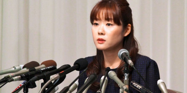 Haruko Obokata, a researcher at Riken research institution, attends a news conference in Osaka, Japan, on Wednesday, April 9, 2014. Japans Riken research center said on April 1 some data were falsified in a pair of studies that had outlined a simpler, quicker way of making stem cells. Obokata, who had led the studies, told reporters today she was able to replicate STAP stem cells more than 200 times. Photographer: Tetsuya Yamada/Bloomberg via Getty Images