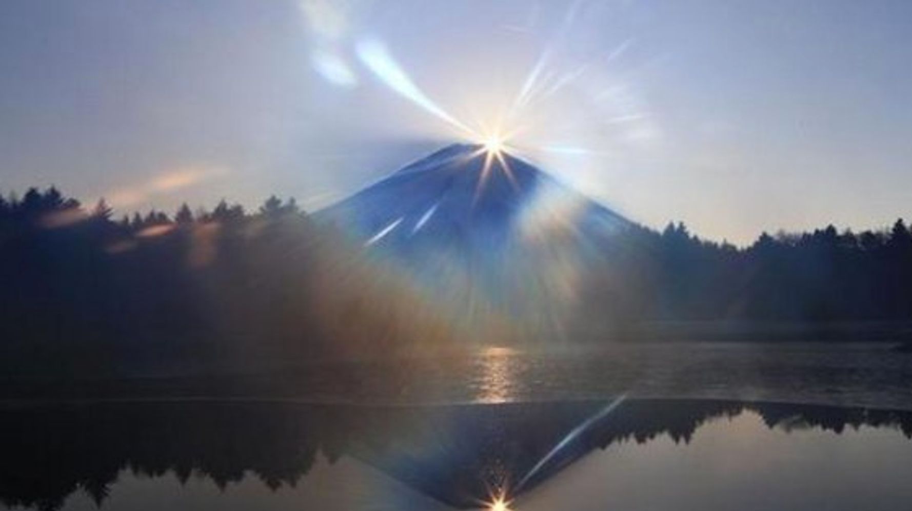ダイヤモンド富士は こんなにも神秘的で美しい 画像 ハフポスト News