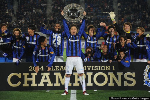 ガンバ大阪が9年ぶり2回目の優勝 Jリーグ、浦和は最終節でV逃す