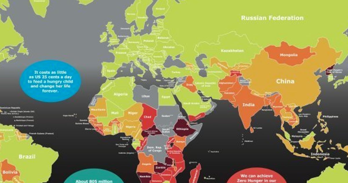 いま 飢えている国はここだ 14飢餓マップ 画像 ハフポスト