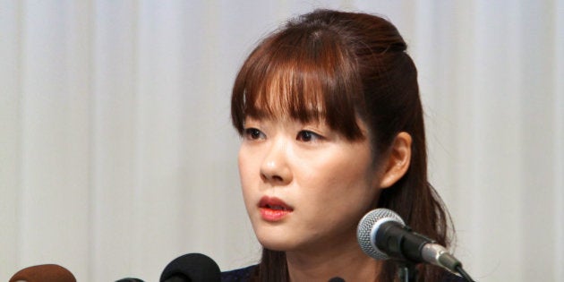 Haruko Obokata, a researcher at Riken research institution, speaks during a news conference in Osaka, Japan, on Wednesday, April 9, 2014. Japans Riken research center said on April 1 some data were falsified in a pair of studies that had outlined a simpler, quicker way of making stem cells. Obokata, who had led the studies, told reporters today she was able to replicate STAP stem cells more than 200 times. Photographer: Tetsuya Yamada/Bloomberg via Getty Images