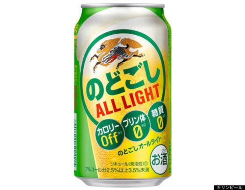 のどごしオールライト】キリン、プリン体ゼロの第3のビール投入へ 