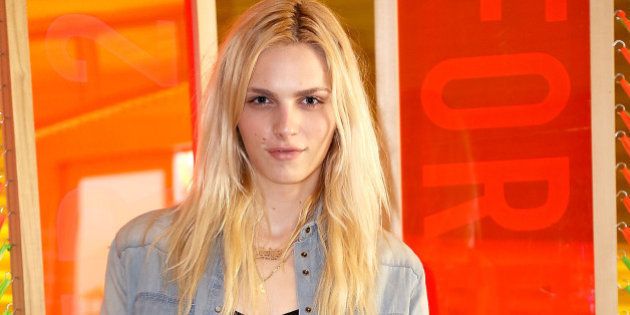 PALM SPRINGS, CA - APRIL 12: Model Andrej Pejic attends Forever 21 Desert Disco at Saguaro Hotel on April 12, 2013 in Palm Springs, California. (Photo by Rachel Murray/Getty Images for Forever 21)