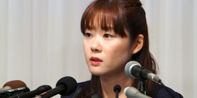 Haruko Obokata, a researcher at Riken research institution, speaks during a news conference in Osaka, Japan, on Wednesday, April 9, 2014. Japans Riken research center said on April 1 some data were falsified in a pair of studies that had outlined a simpler, quicker way of making stem cells. Obokata, who had led the studies, told reporters today she was able to replicate STAP stem cells more than 200 times. Photographer: Tetsuya Yamada/Bloomberg via Getty Images