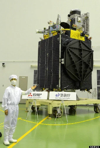 MTSAT-1R「ひまわり6号」打ち上げ成功記念写真立て 気象庁