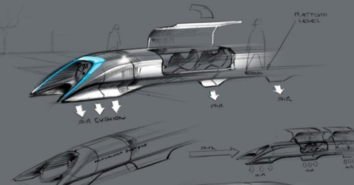 テスラCEO イーロン・マスク氏のハイパーループ計画 時速1290キロのチューブ列車
