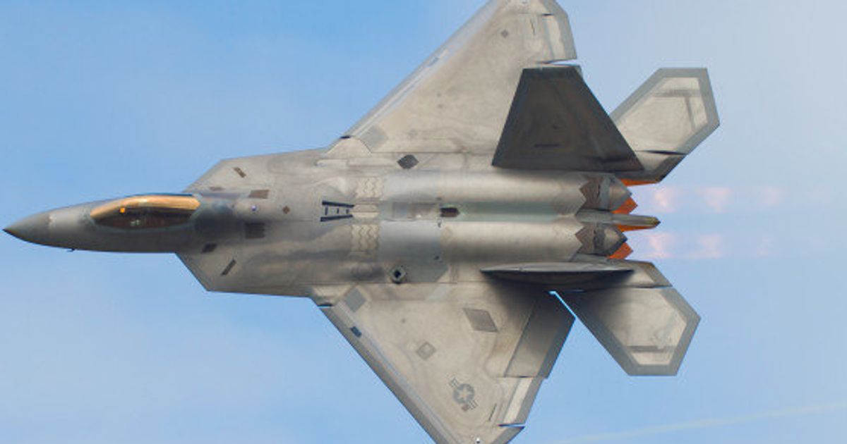 F 22 ラプター シリア空爆で初投入された最新鋭ステルス戦闘機とは 画像集 ハフポスト