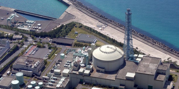 TSURUGA, JAPAN - MAY 15: (CHINA OUT, SOUTH KOREA OUT) In this aerial image, the Monju prototype fast-breeder reactor is seen on May 15, 2013 in Tsuruga, Fukui, Japan. Japan's nuclear watchdog will indefinitely suspend the use of the reactor over the operator Japan Atomic Energy Agency's disregard for safety that continued even after the Fukushima nuclear crisis raised concerns across the nation. (Photo by The Asahi Shimbun via Getty Images)