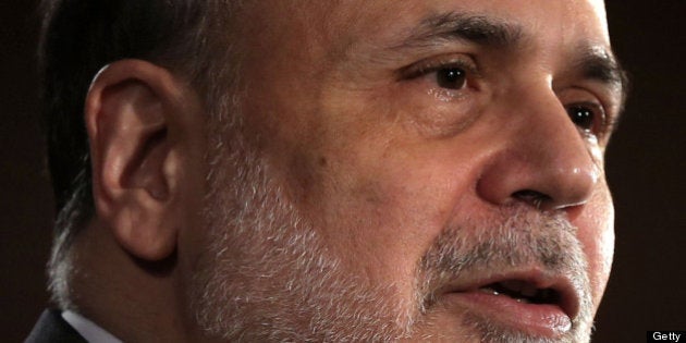 WASHINGTON, DC - JUNE 19: Federal Reserve Board Chairman Ben Bernanke speaks during a news conference June 19, 2013 at the Federal Reserve in Washington, DC. Bernanke held a news conference after the conclusion of a two-day meeting of the Federal Open Market Committee (FOMC), the policy-making arm of the Federal Reserve, which made no changes to monetary policies. (Photo by Alex Wong/Getty Images)