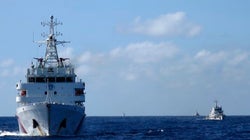 南シナ海の危険な「追跡合戦」