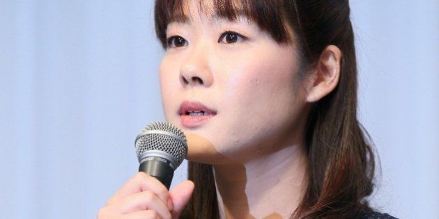 Haruko Obokata, 30, a female researcher of Japan's Riken Institute speaks at a press conference in Osaka, western Japan on April 9, 2014, following claims that her ground-breaking stem cell study was fabricated. Obokata is preparing to fight claims that her ground-breaking stem cell study was fabricated, her lawyer said on April 8, as Japan's male-dominated scientific establishment circled its wagons. AFP PHOTO / JIJI PRESS JAPAN OUT (Photo credit should read JIJI PRESS/AFP/Getty Images)