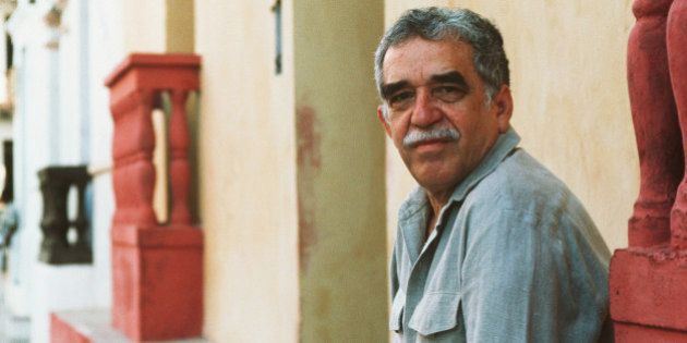 CARTHAGENA - FEBRUARY 20: Colombian writer and Nobel prize in literature winner Gabriel Garcia Marquez poses for a portrait session on February 20,1991 in Carthagena, Colombia. (Photo by Ulf Andersen/Getty Images)