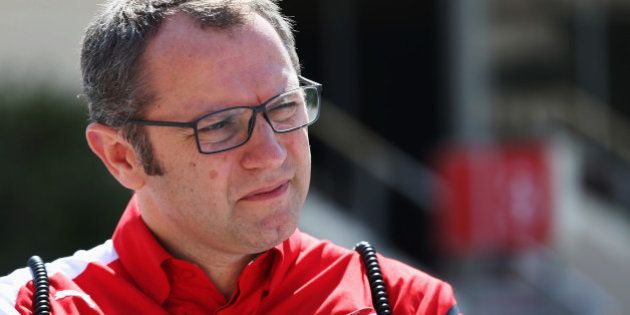 BAHRAIN, BAHRAIN - MARCH 02: Ferrari Team Principal Stefano Domenicali is seen in the paddock during day four of Formula One Winter Testing at the Bahrain International Circuit on March 2, 2014 in Bahrain, Bahrain. (Photo by Mark Thompson/Getty Images)
