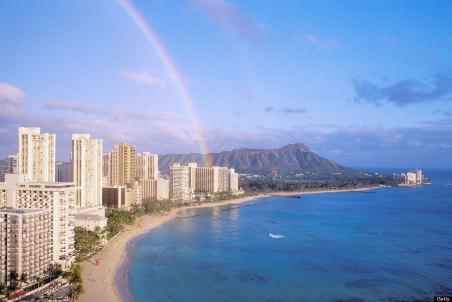 ハワイの美しい虹はあなたの一日を明るくしてくれる 画像集 ハフポスト