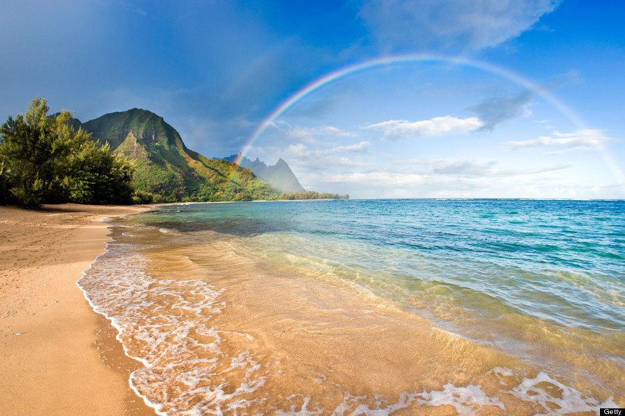 ハワイの美しい虹はあなたの一日を明るくしてくれる 画像集 ハフポスト