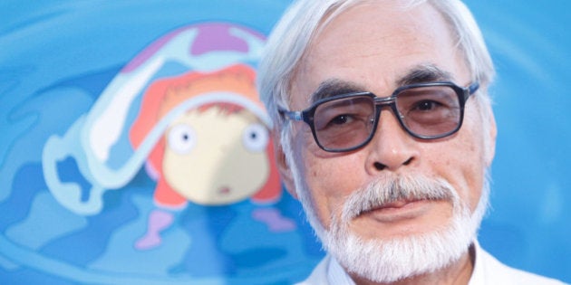 HOLLYWOOD - JULY 27: Director Hayao Miyazaki arrives to the special screening of 'Ponyo' held at the El Capitan Theatre on July 27, 2009 in Hollywood, California. (Photo by Michael Tran/FilmMagic)