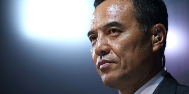Takeshi Niinami, president and chief executive officer of Lawson Inc., attends an interview in Tokyo, Japan, on Wednesday, Oct. 9, 2013. Japanese companies should cooperate with the government to raise wages, Niinami said. Photographer: Tomohiro Ohsumi/Bloomberg via Getty Images