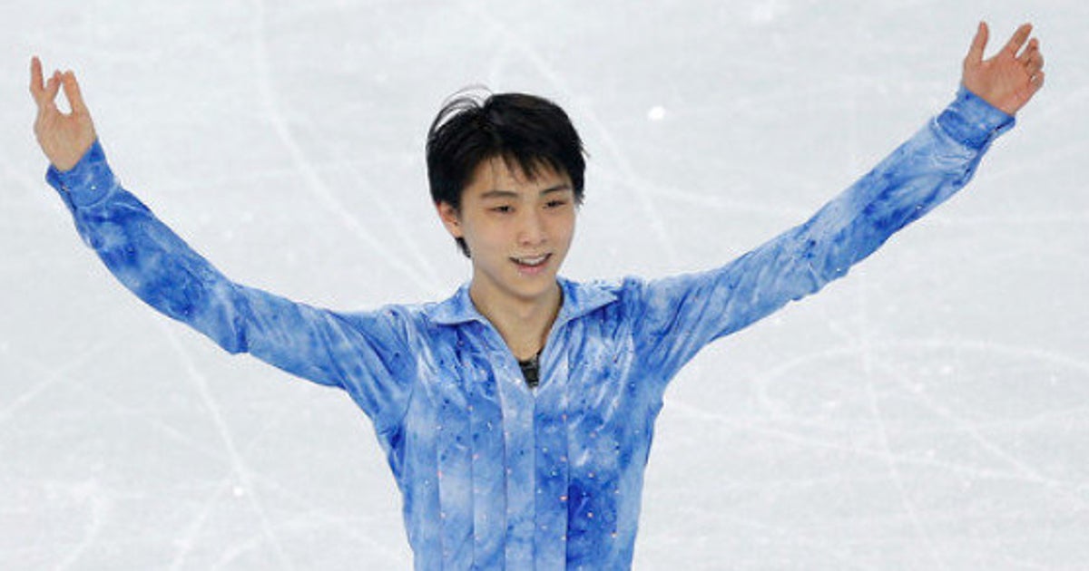 羽生結弦、いきなり1位 フィギュア団体で日本が4位発進