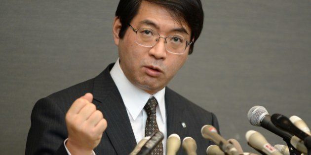 Yoshiki Sasai, supervisor of 30-year-old scientist Haruko Obokata of Riken Institute, answers questions during a press conference in Tokyo on April 16, 2014. Obokata was feted as a modern-day Marie Curie after unveiling research that showed a simple way to re-programme adult cells to become a kind of stem cell, a breakthrough that could provide a ready supply of the base material for transplant tissue. But Riken has since distanced itself from the study, which was published in the British journal Nature, after it came to light that some of Obokata's data was faulty. AFP PHOTO/Toru YAMANAKA (Photo credit should read TORU YAMANAKA/AFP/Getty Images)