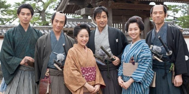 大河ドラマ、2015年『花燃ゆ』主演の井上真央らが会見 吉田松陰役の