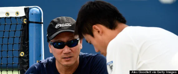 錦織圭 準優勝の立役者マイケル チャン氏 家族でサポート 娘が圭を笑顔にしている 全米オープン ハフポスト News