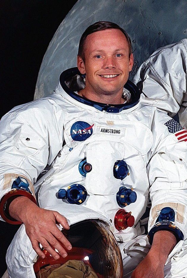 ニール・アームストロング元宇宙飛行士（1969年撮影）［ＮＡＳＡ提供］（アメリカ・フロリダ州マイアミ）