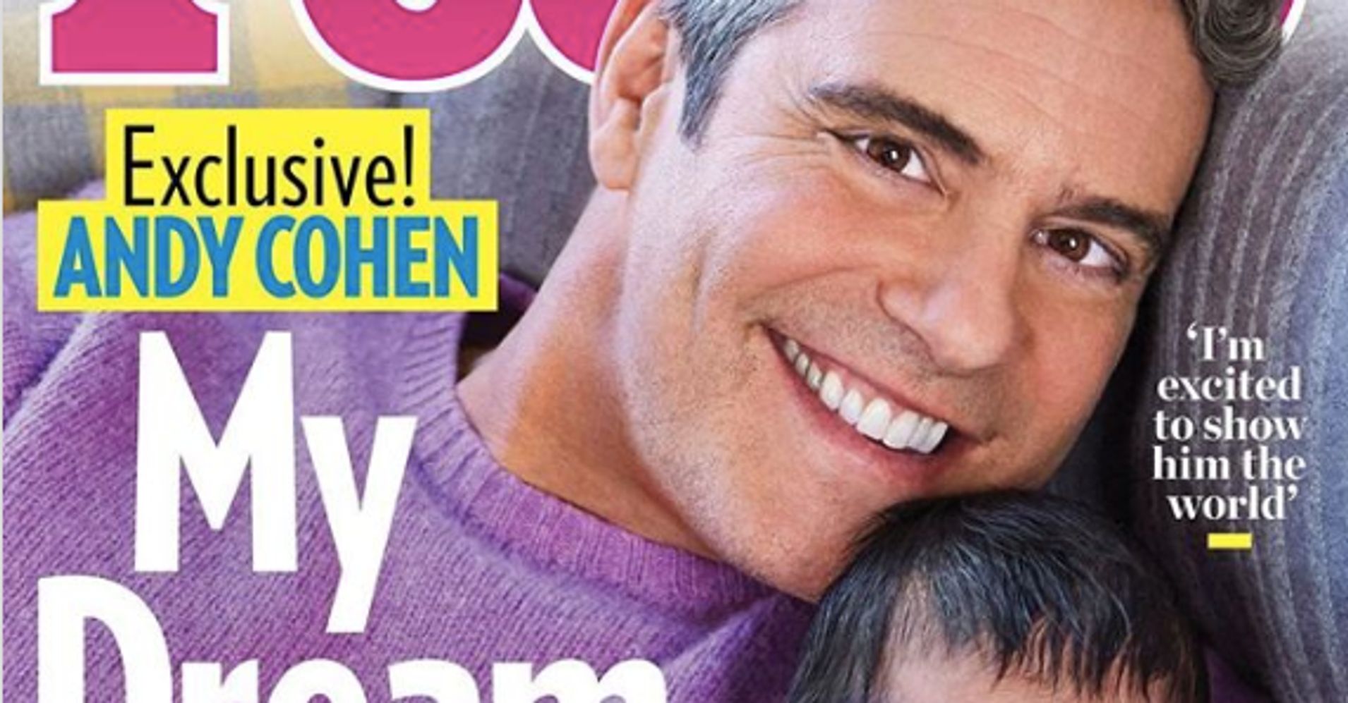 how cover at newborn night baby to Andy Cohen Of Reveals Baby, Talks Official First Photo