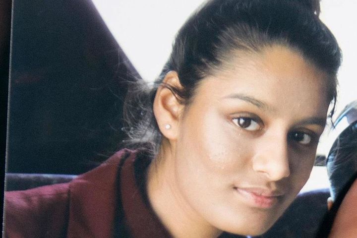 Shamima Begum, now 19, was tracked down by The Times to a refugee camp in northern Syria.