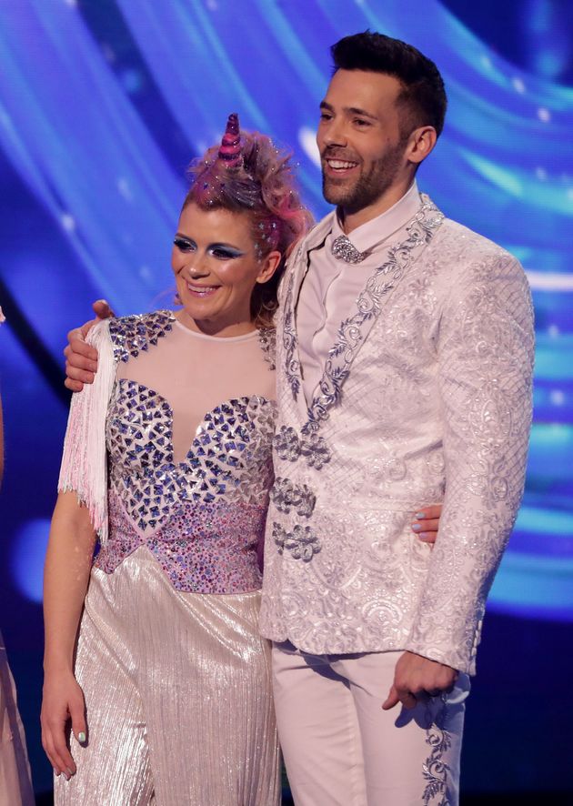 Jane and Sylvain after completing their skate