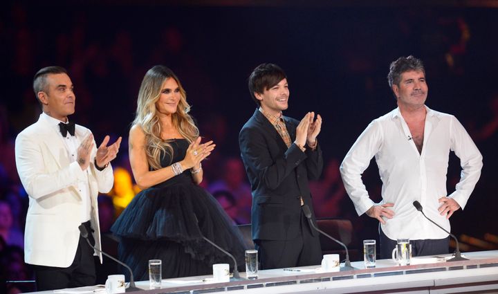 The most recent incarnation of the X Factor panel