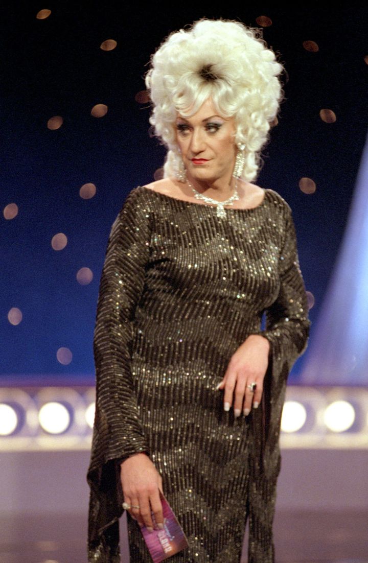 Paul as Lily Savage in the early 2000s