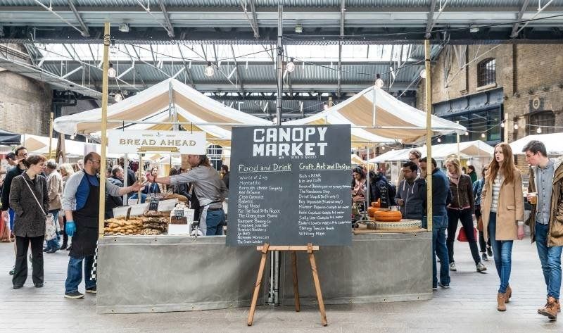 Canopy market στο Kings Cross