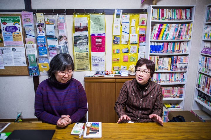 Chizuka Oe and Yoko Ogawa have been together for more than 20 years.