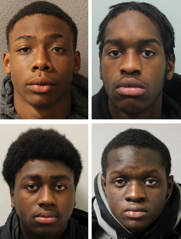 (left to right top row) Demario Williams, Lawrence Nkunku-Linongi, (left to right bottom row) Thierry Edusei and Paul Glasgow