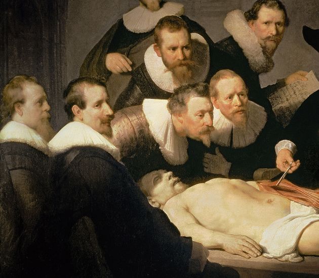 «Το μάθημα ανατομίας του δρ. Τουλπ» (1632).