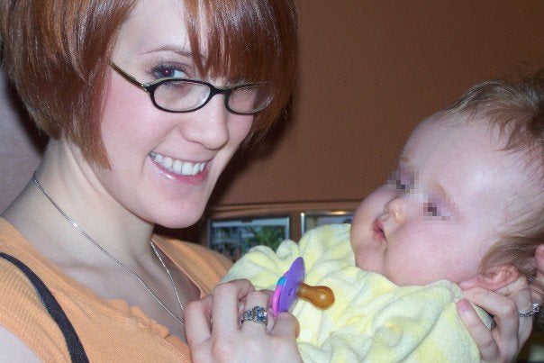 Dina Zirlott and her daughter, Zoe, in 2007.