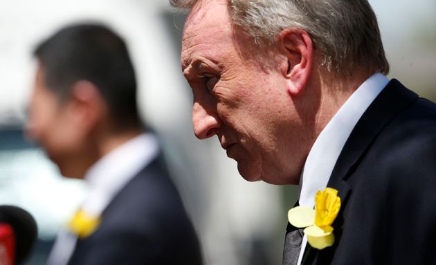 The Cardiff manager and club chief executive paid their respects at a public vigil in Sala’s hometown in Argentina.