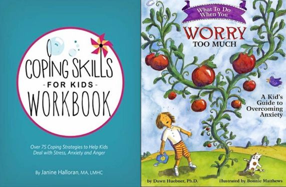Books for kids are a great resource to combat anxiety and worry. 