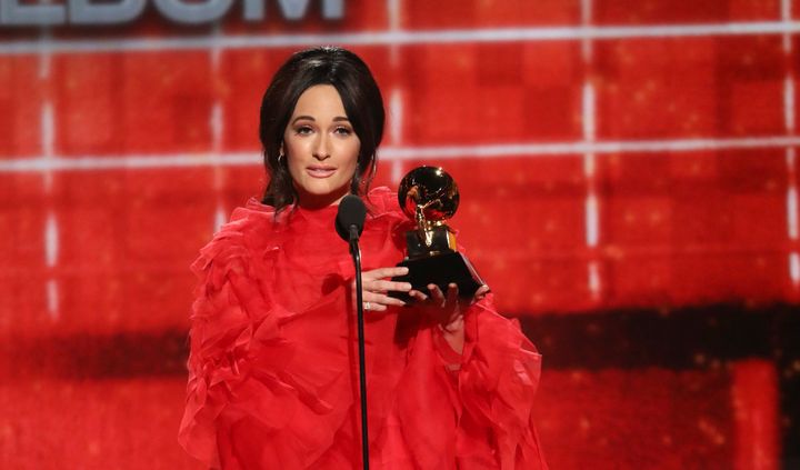 Kacey Musgraves won album of the year and three other prizes at the Grammy Awards in Los Angeles on Feb. 10, but the genre is still dominated by men.