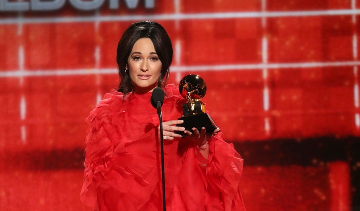 Kacey Musgraves won album of the year and three other prizes at the Grammy Awards in Los Angeles on Feb. 10, but the genre is still dominated by men.