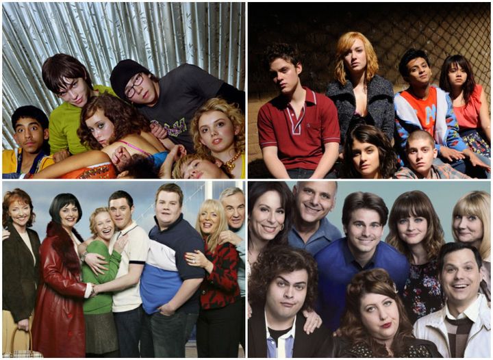 The UK and US casts of Skins and Gavin And Stacey
