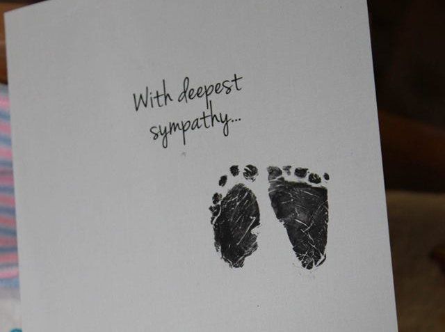 Cate Barar's footprints. (Photo: Courtesy of the Barar family)