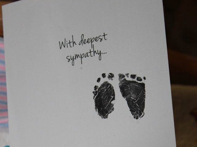 Cate Barar's footprints. (Photo: Courtesy of the Barar family)