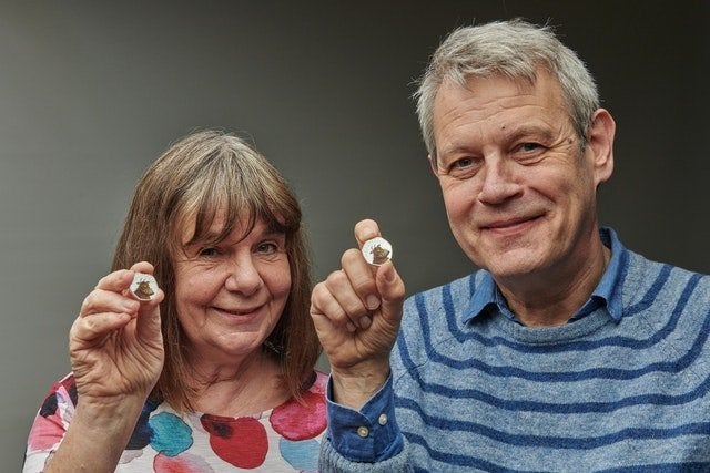 Julia Donaldson and Axel Scheffer have backed the coins celebrating 20 years of the Gruffalo 