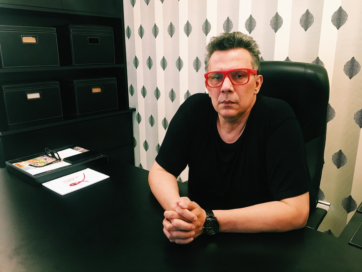 Christiano Ramos, presidente da ONG Amigos da Vida, na sede da instituição, em Brasília.