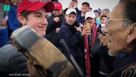 US Teen From Viral Protest Video Sues The Washington Post For $250
